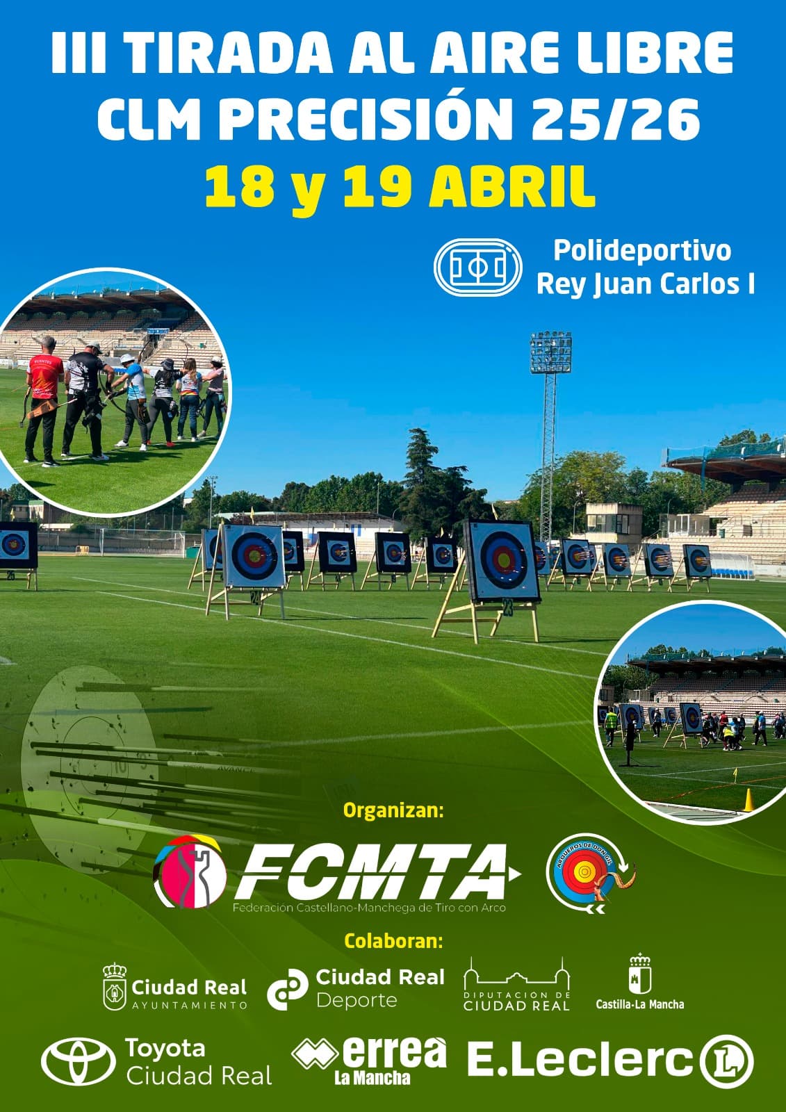 3ª TIRADA DE LIGA FCMTA DE AIRE LIBRE TEMPORADA 2025-2026.